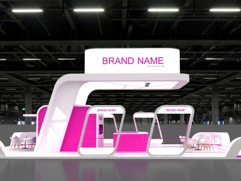 3d Booth 3D 模型