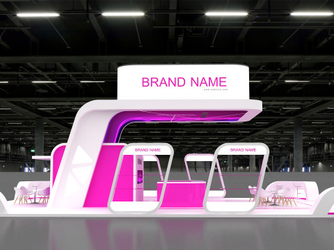 3d Booth 3D 模型