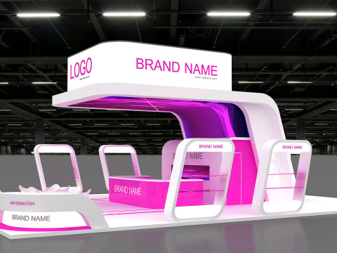 3d Booth 3D 模型