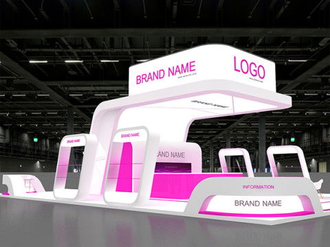3d Booth 3D 模型