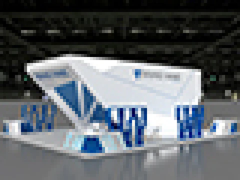 3D Booth Design 3D Model