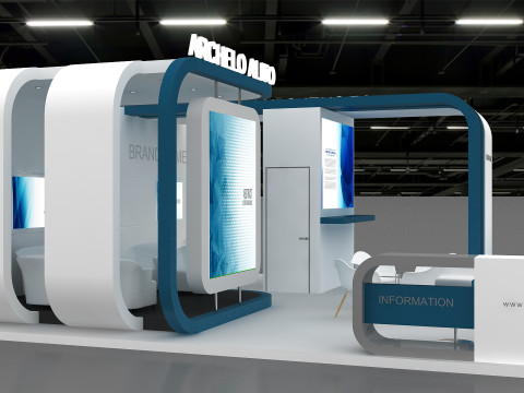3D Booth Design 3Dモデル