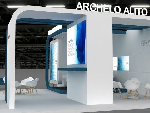 3D Booth Design 3Dモデル