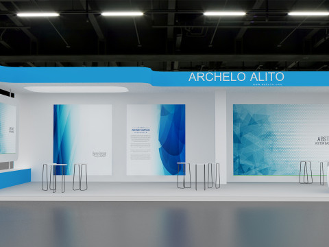 3D Booth Design 3Dモデル