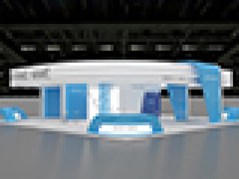 3D Booth Design 3D Model