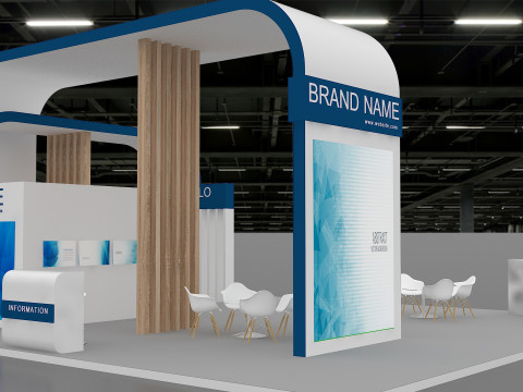 3d exhibition 3D 모델