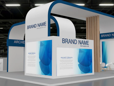 3डी प्रदर्शनी 3D मॉडल