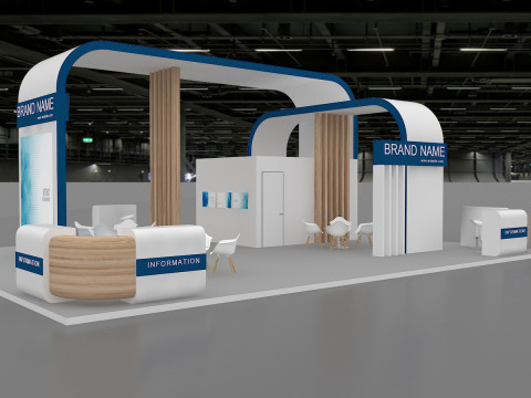 3d exhibition 3D 모델
