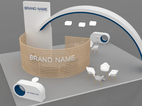 3d exhibition 3D Model