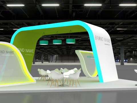 3d exhibition Modelo 3D