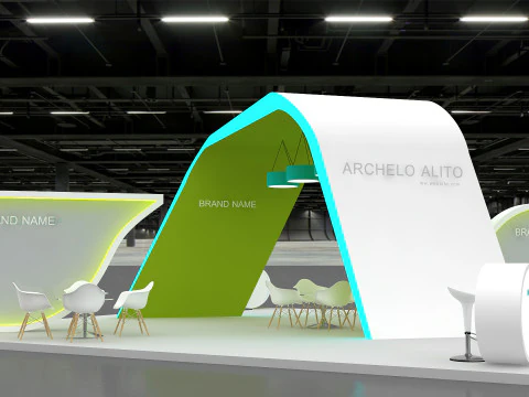 3d exhibition 3D Model