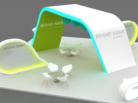 3d exhibition 3D Model