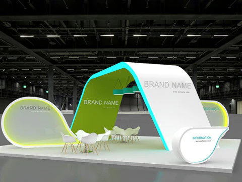 3d exhibition 3D Model