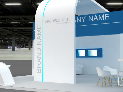 Exhibition 3D 3D 모델