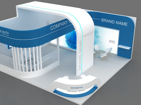 Exhibition 3D 3D 모델