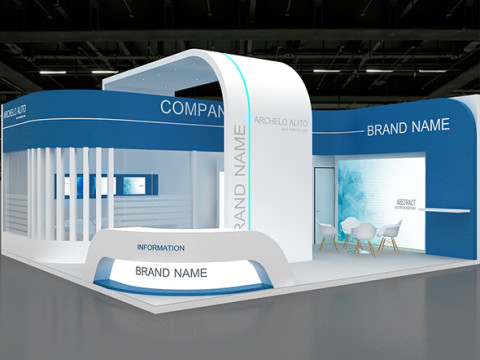Exhibition 3D 3D 모델