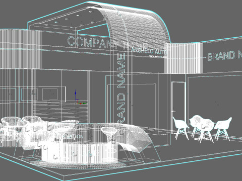 Exhibition 3D 3D 모델