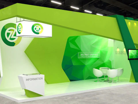 3 boyutlu stand 3D Model