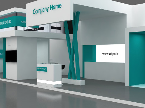 3d stand 3D Модель