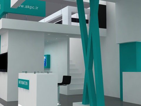 3d stand 3D Модель