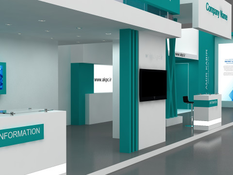 3d stand 3D Модель