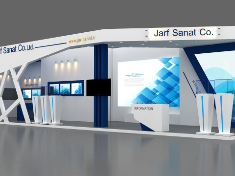 3d stand Model 3D