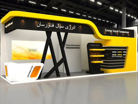 3d стенд 3D Модель