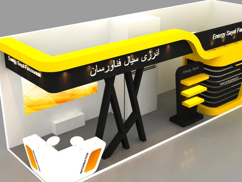 3d stand 3D Model