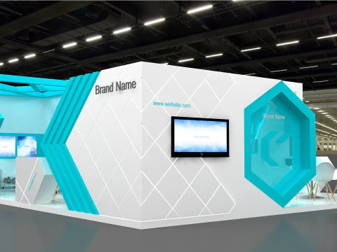 3d booth 3D Model