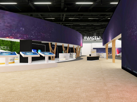 3D Booth Design 3D Model