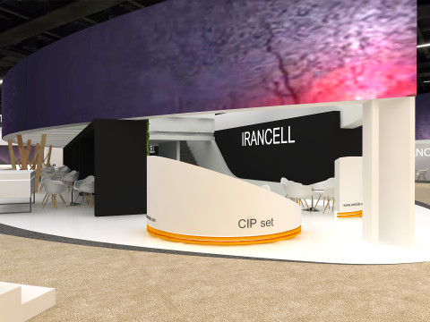 3D Booth Design 3D 模型