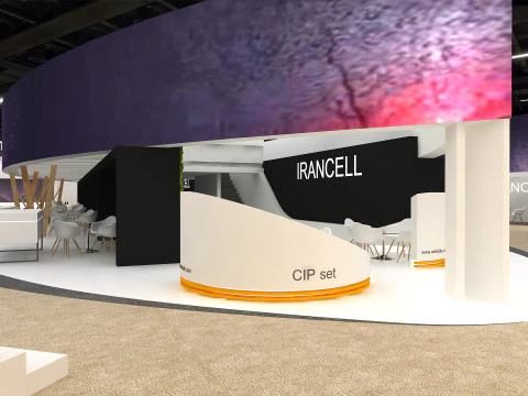 3D Booth Design 3D Model