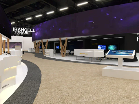 3D Booth Design 3D Model