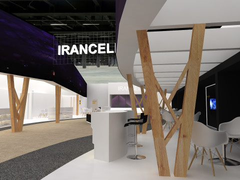 3D Booth Design 3D 模型