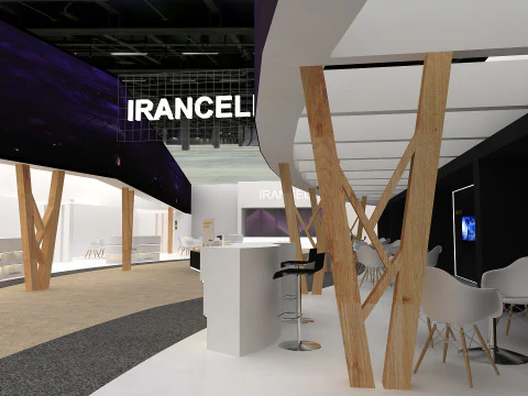 3D Booth Design 3D Model