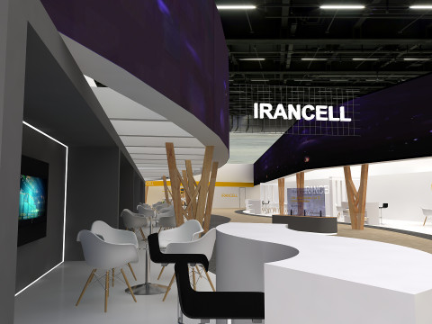 3D Booth Design 3D 模型