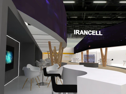 3D Booth Design 3D Model