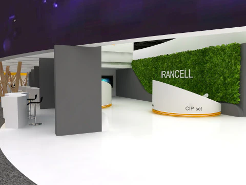 3D Booth Design 3D Model