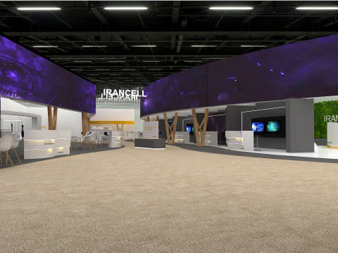 3D Booth Design 3D Model