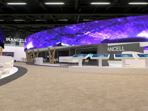 3D Booth Design 3D 模型