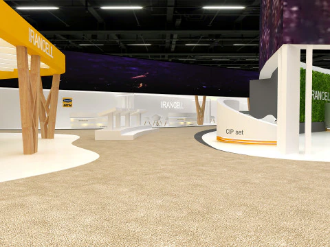 3D Booth Design 3D Model