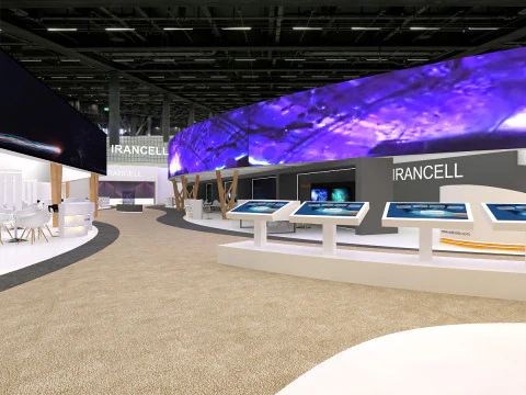 3D Booth Design 3D Model