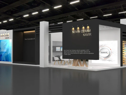 3d booth 3D Model