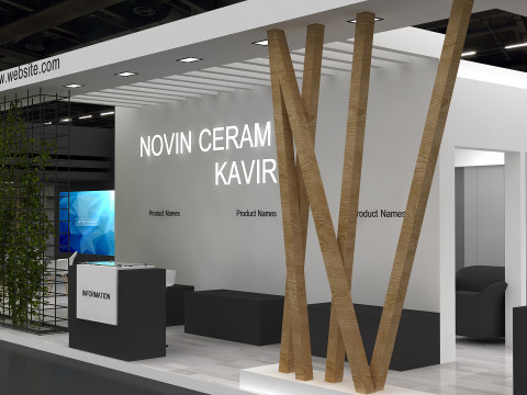 3d booth 3D Model