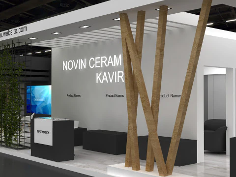 3d booth 3D Model
