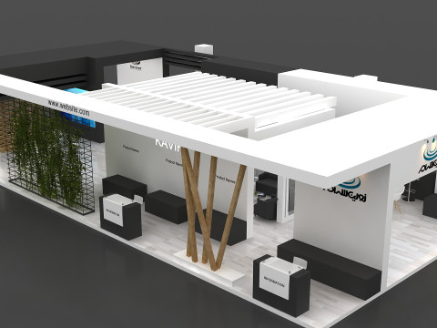 3d booth 3D Model