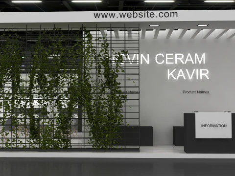 3d booth 3D Model