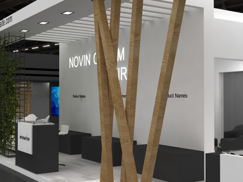 3d booth 3D Model
