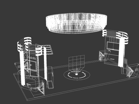 3d exhibition 3D Model