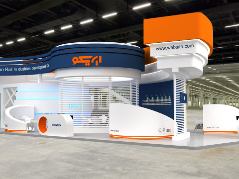 3d exhibition Modello 3D